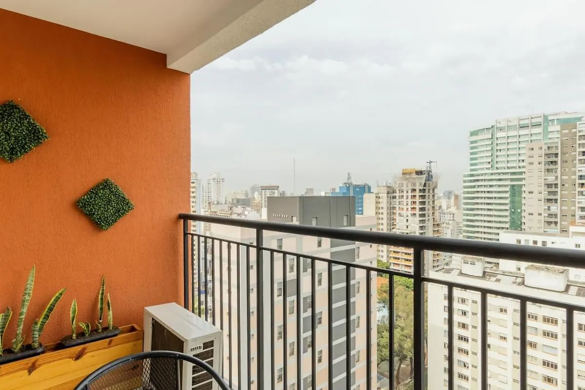 Apartment B Homy Consolacao - Decorado Com Varanda Cp2004 Sao Paulo
